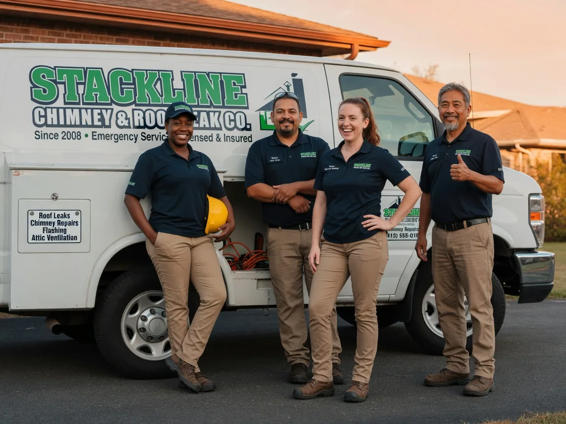 Chimney flashing repair company in Bee, VA